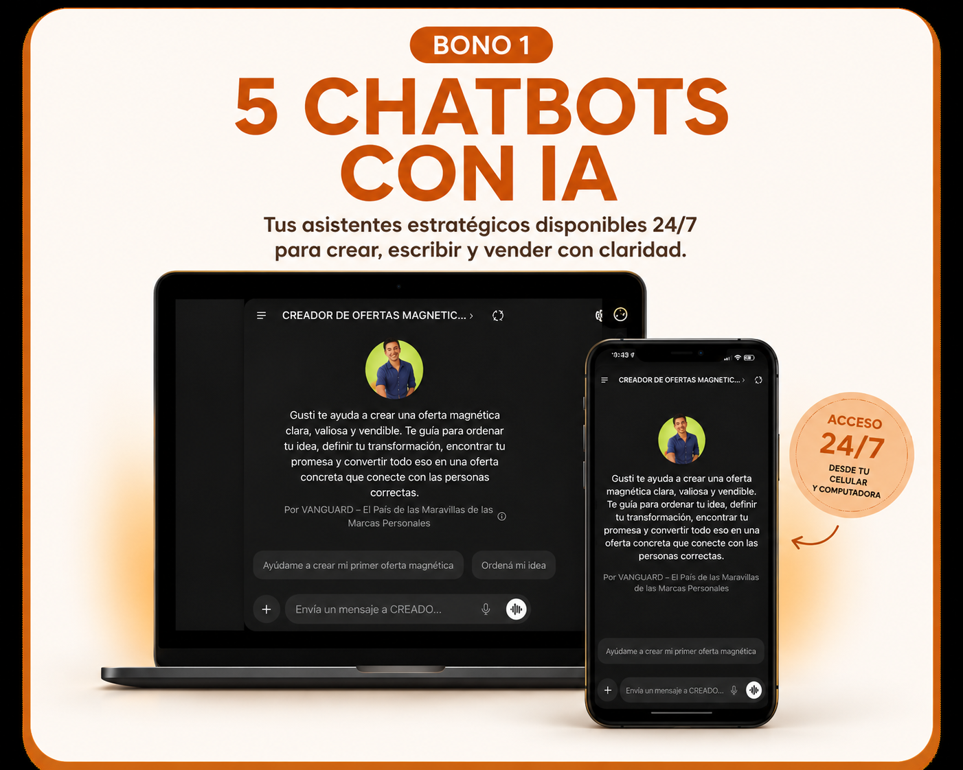 5 Chatbots con IA