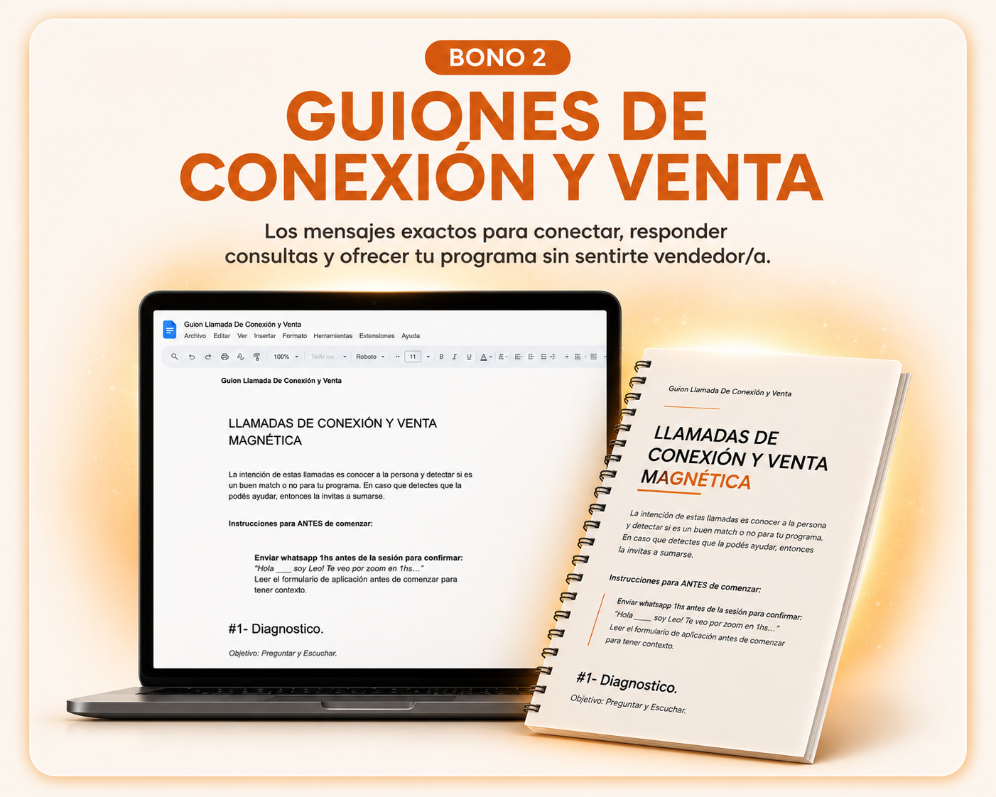 Guiones de Conexión y Venta