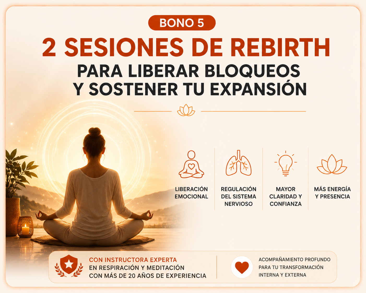 2 Sesiones de Rebirth