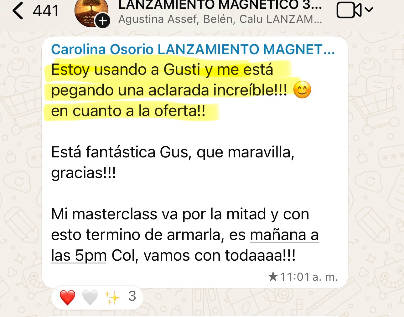 Testimonio real de Lanzamiento Magnético 14
