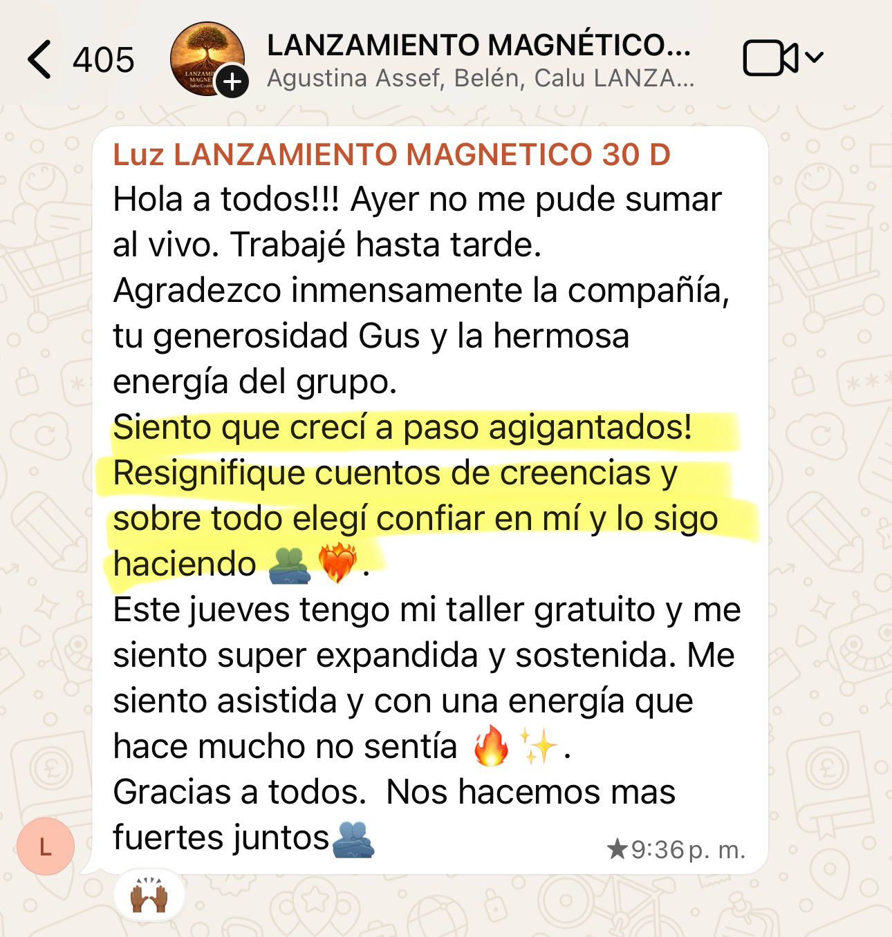 Testimonio real de Lanzamiento Magnético 4