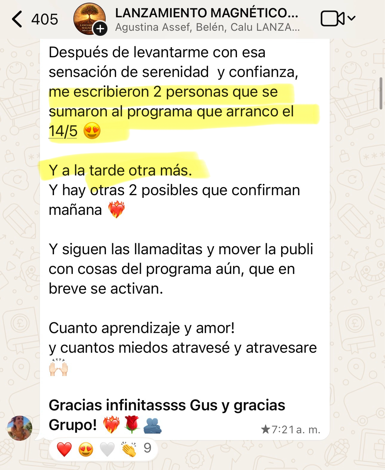 Testimonio real de Lanzamiento Magnético 6