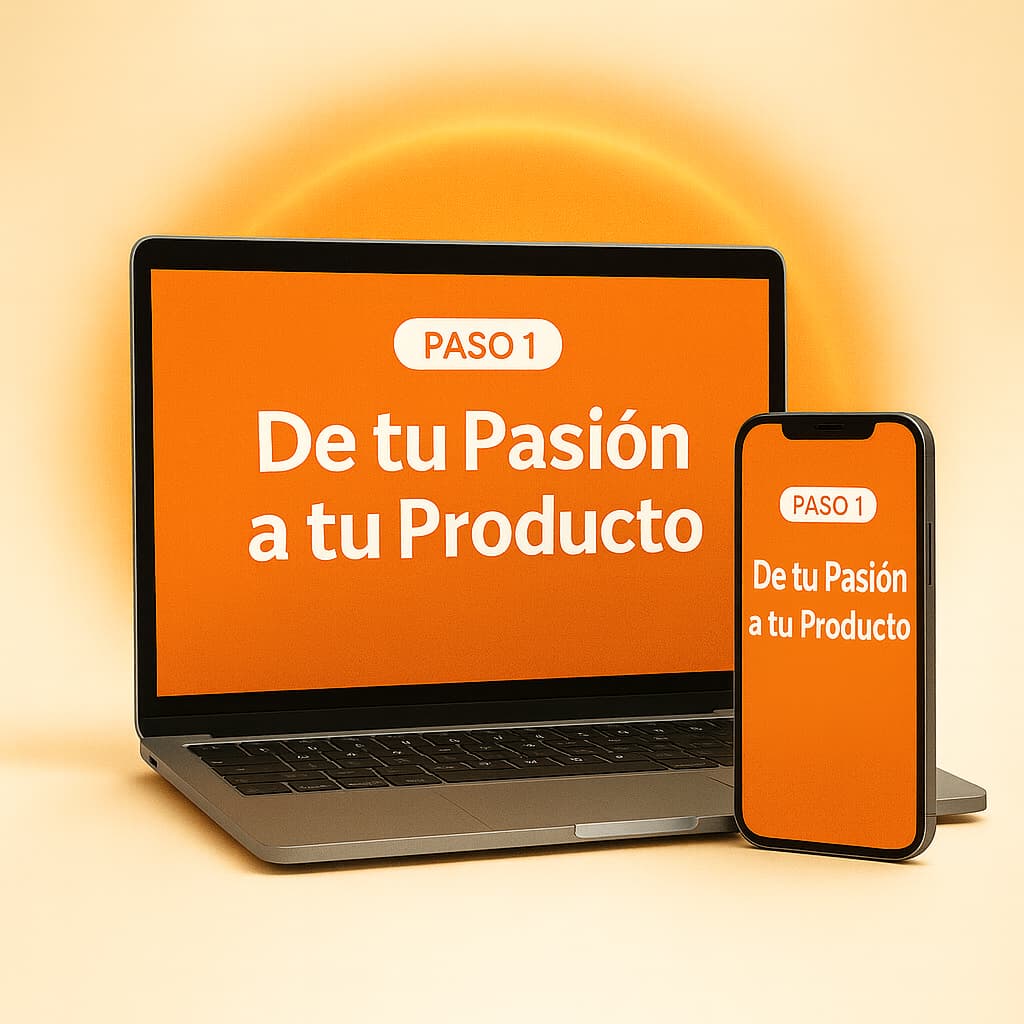 Paso 1 De tu Pasión a tu Producto