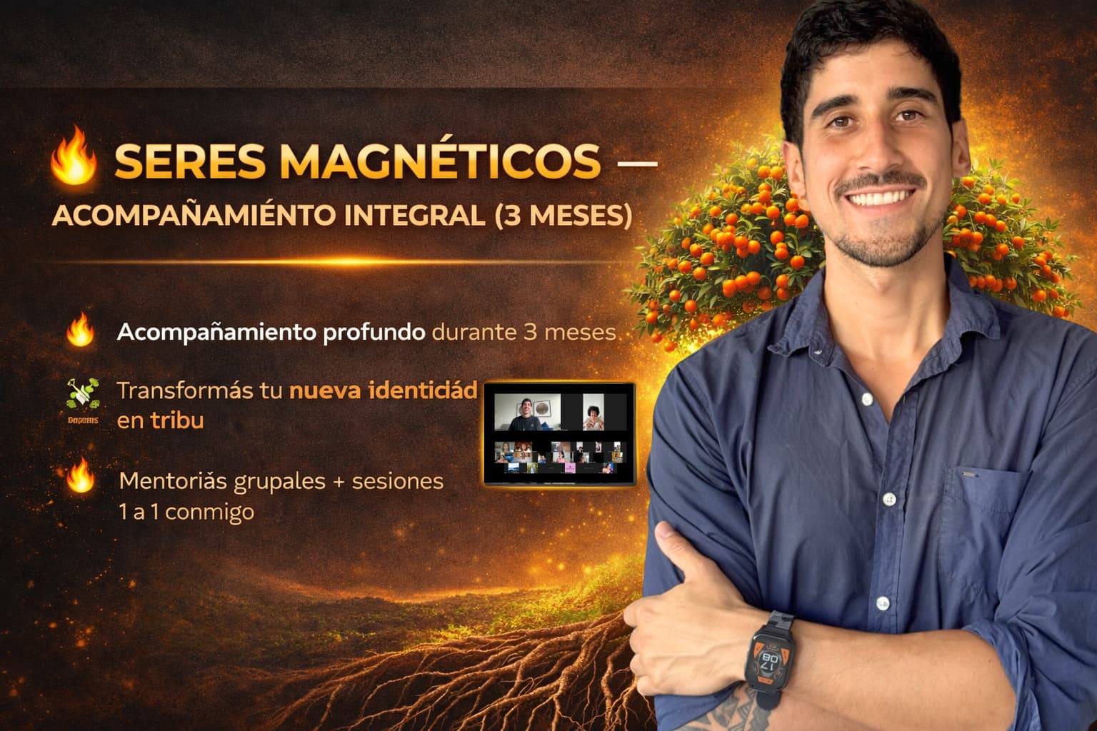 SERES MAGNÉTICOS — Acompañamiento integral (3 meses)