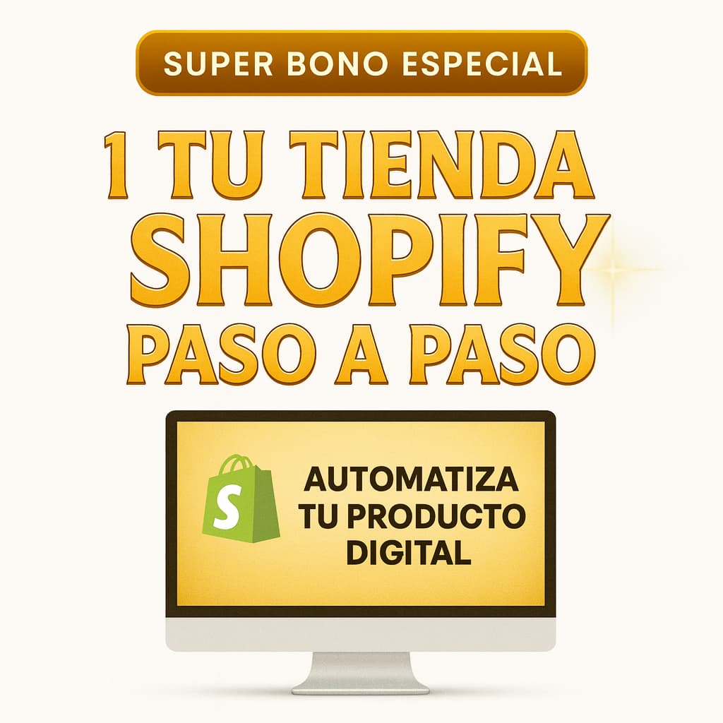 Tu tienda Shopify paso a paso