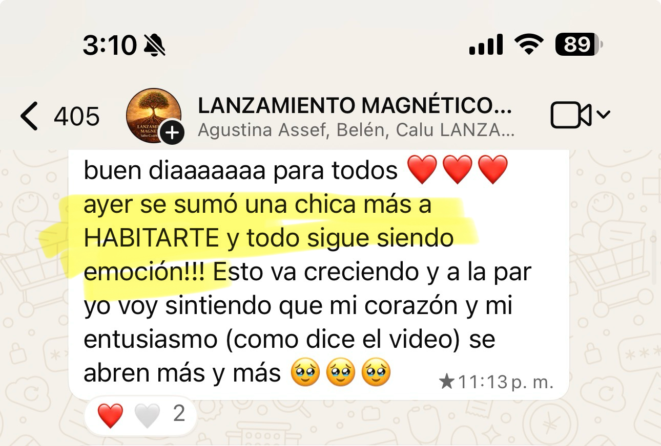 Testimonio real de Lanzamiento Magnético 15
